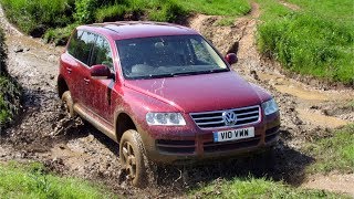 Audi Q7 vs VW Tuareg  Offroad 4x4 amp Extreme Mud [upl. by Acirred]