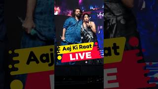 Madhubanti Bagchi Sings Aaj Ki Raat LIVE  Stree 2 Trending shorts stree2 aajkiraat bollywood [upl. by Enyawad477]