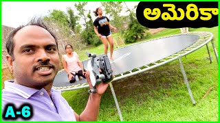 ❤️ అమెరికా డ్రోన్ తొ ❤️ USA Telugu Vlogs [upl. by Algie]