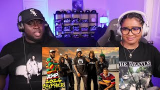 Kidd and Cee Reacts To AMP FRESHMAN CYPHER 2024 [upl. by Yllah704]