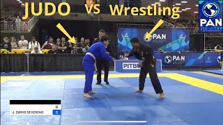 Judo vs wrestling in PAN Jiu jitsu the untold story [upl. by Uoliram]