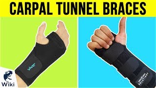 10 Best Carpal Tunnel Braces 2019 [upl. by Herrle608]