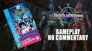 Big Bad Beetleborgs Flabbers Funhouse  SEGA CD US 60FPS [upl. by Aeneus]