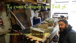 T4 zum Campervan Teil 36 die Küche [upl. by Ledoux439]