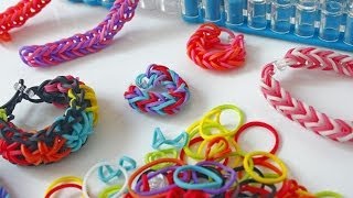 Angèle  Présentation de ma chaîne Rainbow Loom en Français [upl. by Mandi]