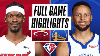 HEAT at WARRIORS  FULL GAME HIGHLIGHTS  January 3 2022 [upl. by Gladi983]