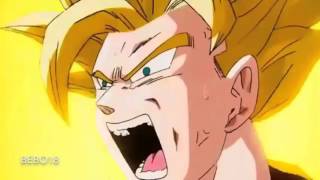 Goku Transforming Super Saiyan 3 For The First Time Just Goku ScreamingLoud [upl. by Asia]