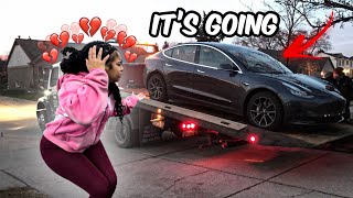 THEY TOOK MY GIRLFRIENDS CAR 😳 SHE CRIED [upl. by Decrem]