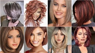 Les nouveaux styles de cheveux courts 2023🥰Beau et attrayant adapté à tous les âges [upl. by Alikee615]