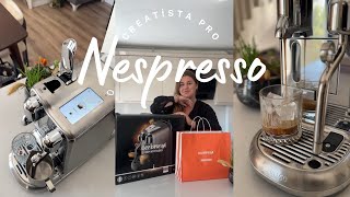 NESPRESSO CREATİSTA PRO  KAHVE MAKİNEMİZİ BİRLİKTE DENEYELİM  HANGİ KAHVE MAKİNESİ [upl. by Sollars]