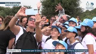 Selinunte Tp  Successo per il Circuito Volley S3 2500 ragazzi al Parco Archeologico [upl. by Studnia966]