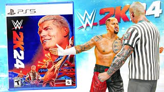 WWE 2K24 IS ABSOLUTELY WILD [upl. by Fraase]