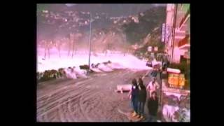 Mareggiata a Maiori ed Amalfi 1987Lultima onda è impressionante sea storm big waves italy [upl. by Hakilam]