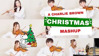 A Charlie Brown Christmas Mashup  FluteSaxViolinPiano Cover [upl. by Ushijima171]