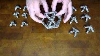 Tutorial Cumulated Cuboctahedra Zen Magnets [upl. by Yvaht]