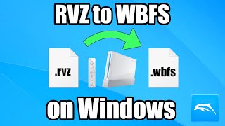 RVZ to WBFS for Nintendo Wii on Windows [upl. by Conlan]