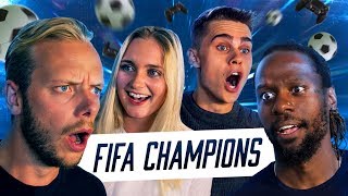 quotCYKELSPARKAR BORT BOLLEN  GALENSKAPquot  FIFA TURNERING [upl. by Elorak]