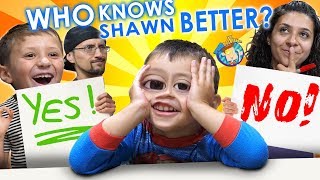 Who Knows Shawn Better ❓ Mom vs Chase FV Family Challenge [upl. by Olney]