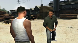 GTA 5 Mod Franklins New Crib at LS Scrapyard ft Yee Yee Ass Haircut Meme [upl. by Elatan36]