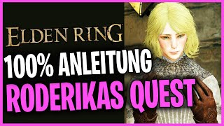 Roderikas Komplette Questline ☆ Aschen Verbessern ☆ Ausführlicher Guide ☆ Elden Ring Deutsch [upl. by Akceber452]