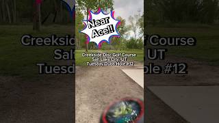 quotNear Ace at Creekside Disc Golf Course Tuesday Doubles Tournament Highlightsquot discgolf innova [upl. by Aligna97]