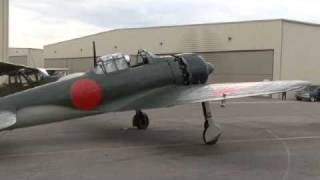 Japanese Zero Startup and Flight ABSOLUTELY the RAREST of ALL WARBIRD SOUNDS [upl. by Aynotan]