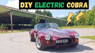 THIS DIY Tesla Powered Cobra pulls out all the stops to be the best electric sports car [upl. by Huey]