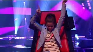 Amazing voice  Ed Sheeran – Supermarket Flowers  Nele  The Voise Kids VTM  Blind Auditions [upl. by Anomahs536]