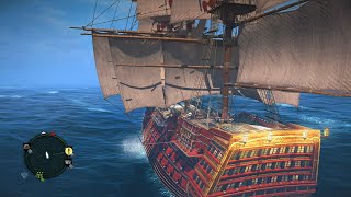 AC4 Black Flag Getting the Strongest Man O War onto your fleet [upl. by Suravat]