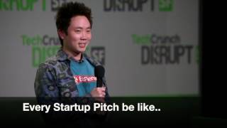 Silicon Valley TechCrunch Disrupt Funny Pitches [upl. by Beatrix368]