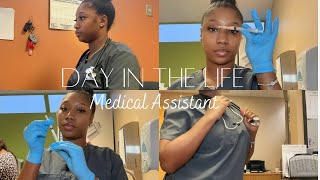 A Day in the life of a Medical Assistant  9  5 work day come to work with me [upl. by Serdna]