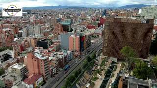 VOLANDO EN DRONE 4K  NUEVO EDIFICIO FACULTAD DE CIENCIAS U JAVERIANA [upl. by Rramel]