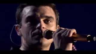 Robbie Williams  Angels live  TelediscoVideoArte [upl. by Eadwina]