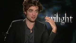 Twilight  Robert Pattinson Interview [upl. by Attikin]