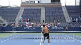 Janko Tipsarevic  Mikhail Youzhny 2012 2  4 [upl. by Flor529]