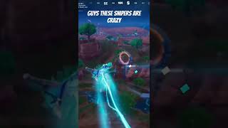 The new snipers are crazy fortnite clip funny [upl. by Ripleigh]