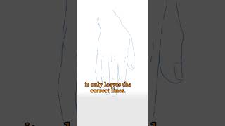 Mistake When Drawing Lines  Quick Art Tips art sketch shorts tutorial drawingtutorial anime [upl. by Bennink]