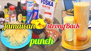 Jamaican strong back drink pumpkin Irish moss strong back [upl. by Wilfreda246]