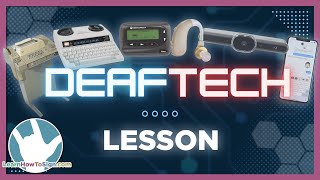 The History of Tech Reshaping Deaf Communication  Deaf Culture Lesson [upl. by Amieva]