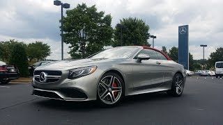 2017 Mercedes Benz SClass Cabriolet MercedesAMG S63 Edition 130 Tech Review [upl. by Trotter]