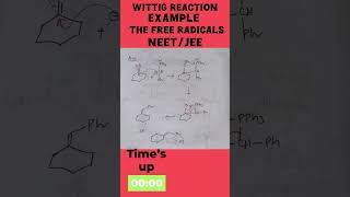 Wittig reaction example chemistry jee neet pyq neet2025chemistry jeeadvance [upl. by Lladnik509]