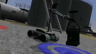 Vortex  Simulation of EOD disposal robots such as the Packbot and Talon [upl. by Malik]