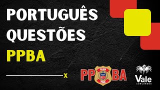 PORTUGUÊS  QUESTÕES FGV  PPBA [upl. by Angel691]