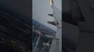 Flying by Ryanair from Sweden in winter  Mon 5 Dec 2022 1521 [upl. by Hairym976]