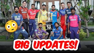 Big Updates On IPL 2025🔥😳 IPL Retention IPL Purse Value Updates Impact Player Rule  Abdltalks [upl. by Eleahcim]