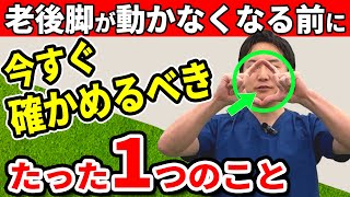 【足の老化防止】筋トレやウォーキングをしても脚が老化して歩けなくなる理由と対処方法 [upl. by Travis]