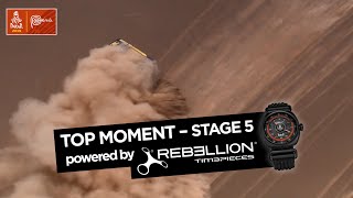 Top Moment by Rebellion  Stage 5 Tacna  Arequipa  Dakar 2019 [upl. by Onitnevuj253]