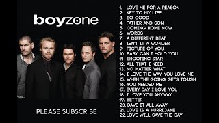 BOYZONE Greatest Hits in Order of Release till Apr 2022 [upl. by Ainesej495]