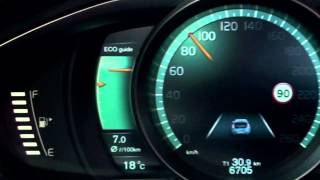 The Volvo V40 Active TFT Display [upl. by Edlyn]