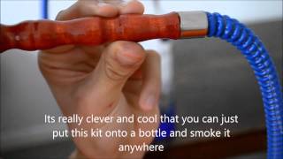 Exhaleshisha  Bottle Shisha Kit Setup and Review [upl. by Taveda]